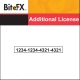 BiteFX Additional License (V1.0 or V1.1)
