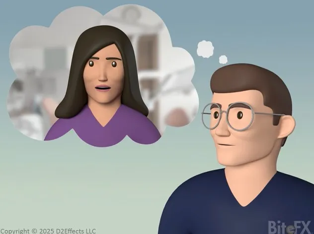 A Blanks Stare Causing Stress